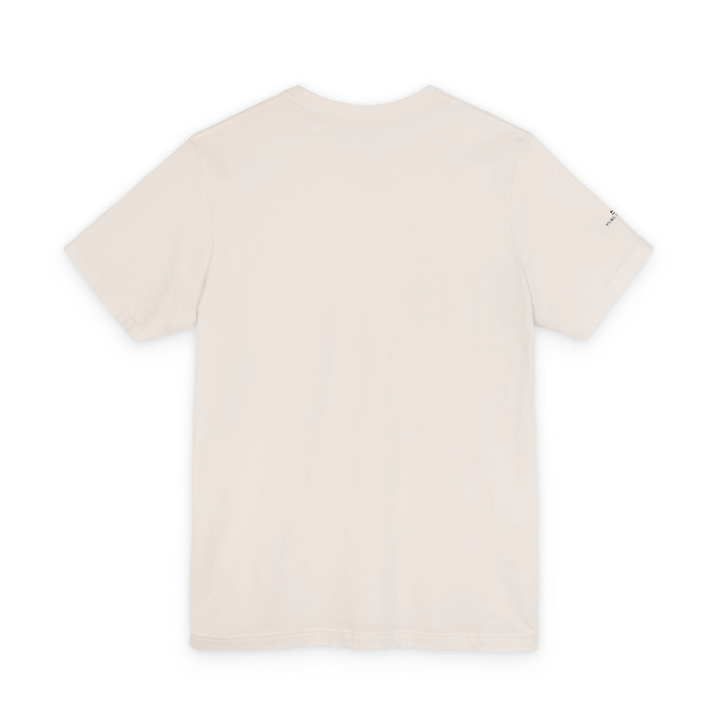 Chic Unisex Jersey Tee, Casual Wear, Comfortable Everyday Shirt, Gift for Friends, Summer Style, Minimalist Fashion