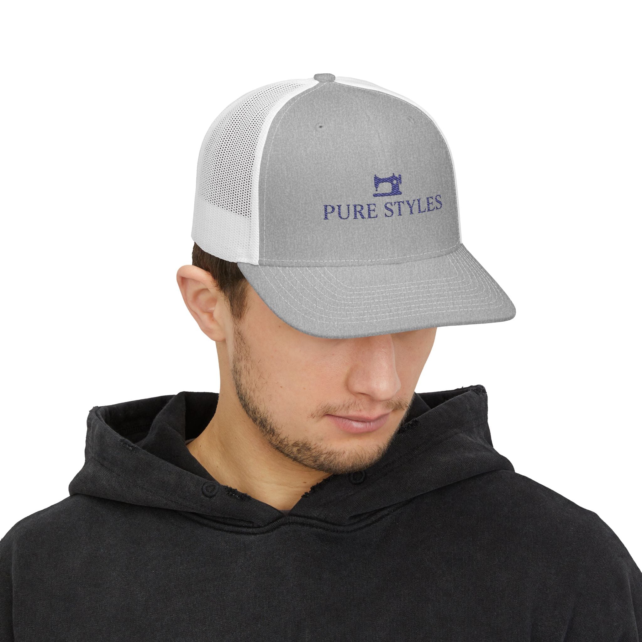 Stylish Embroidered Snapback Trucker Cap, Perfect for Crafters, Everyday Wear, Gifts, Outdoor Activities, Unique Fashion Statement
