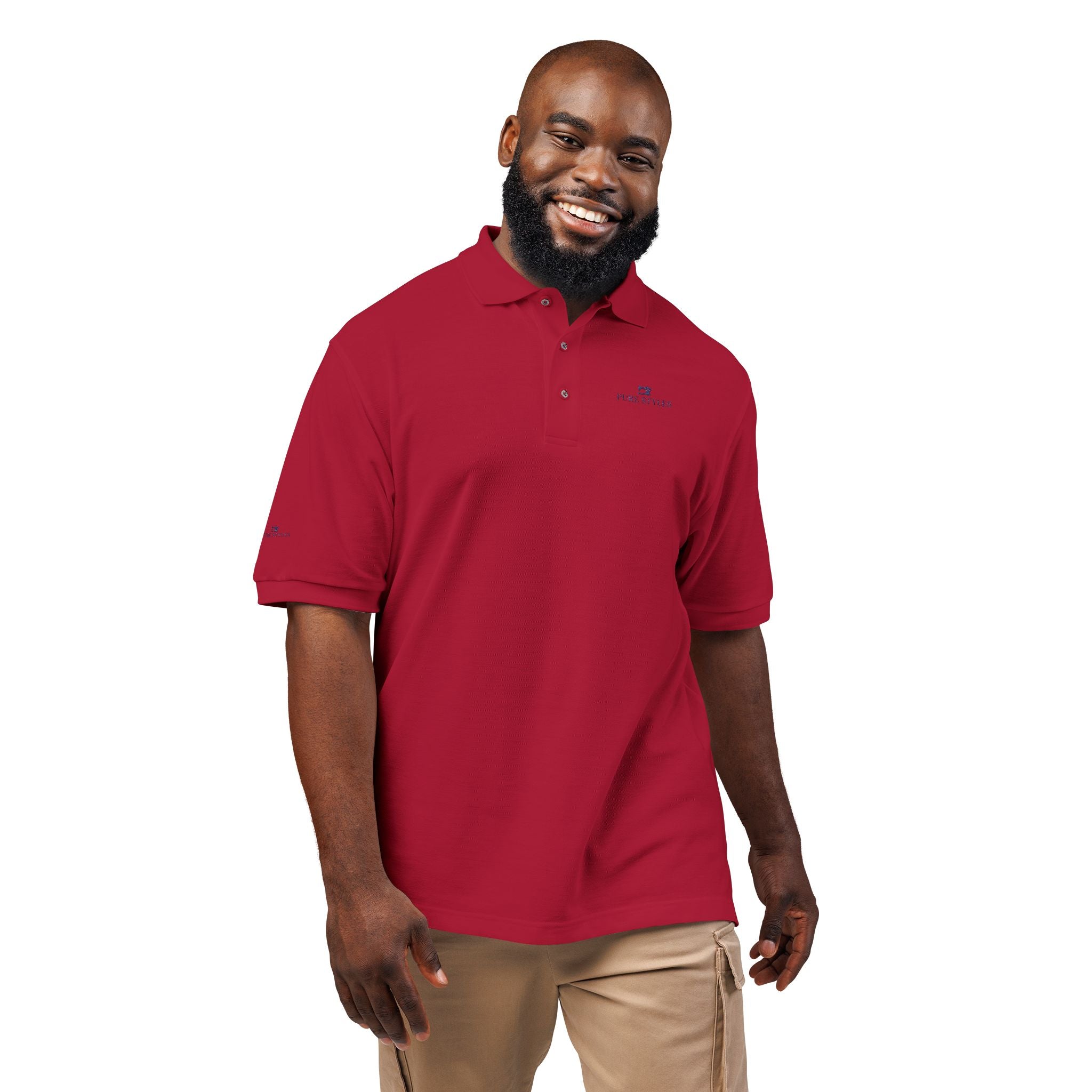 Stylish Unisex Polo Shirt (Embroidery) - Perfect for Casual Outings, Gifts, or Golf, Embroidered Design, Classic Fit, Summer [...]