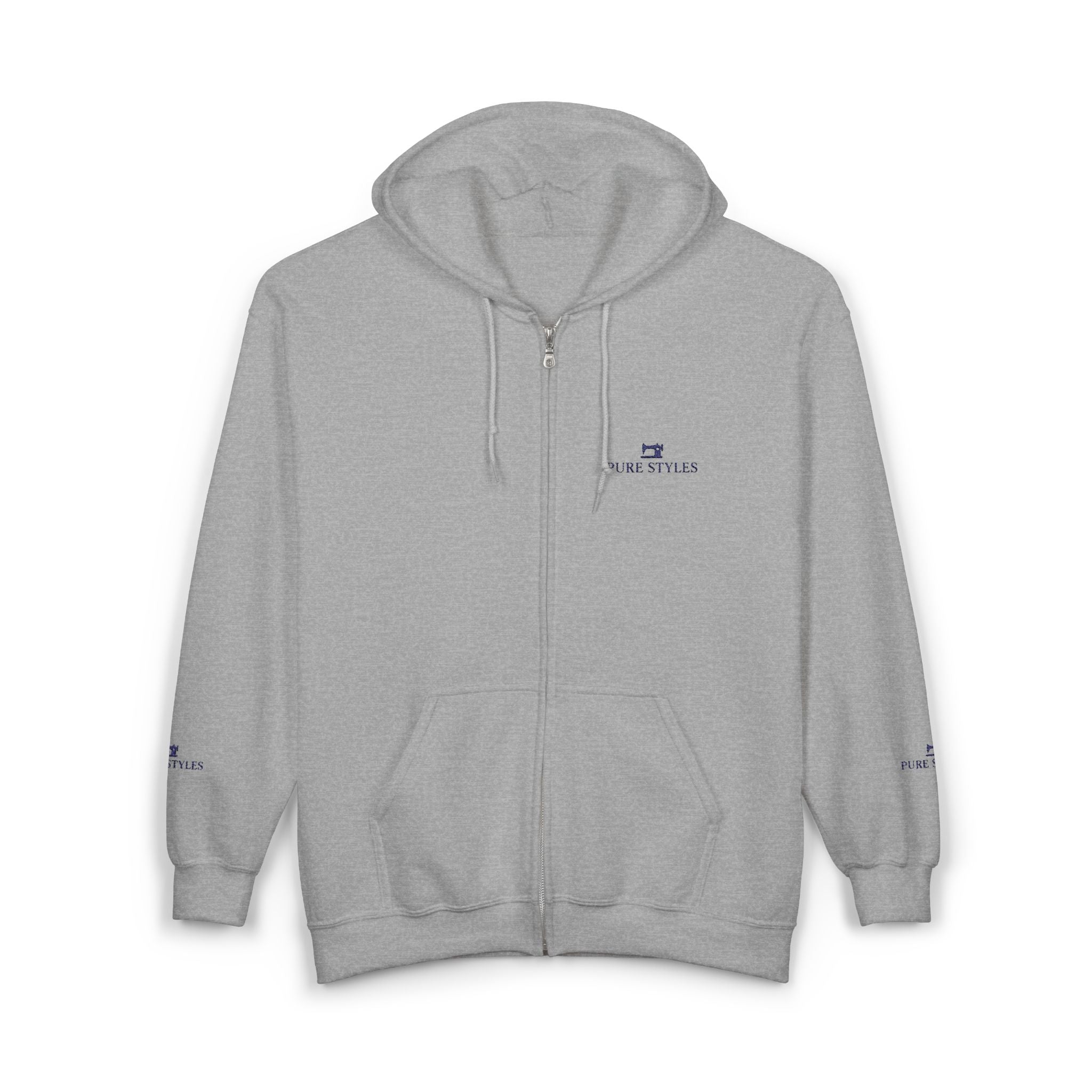 Cozy Unisex Zip Hooded Sweatshirt | Casual Comfort Wear for All Seasons, Ideal Hiking, Layering, Gift