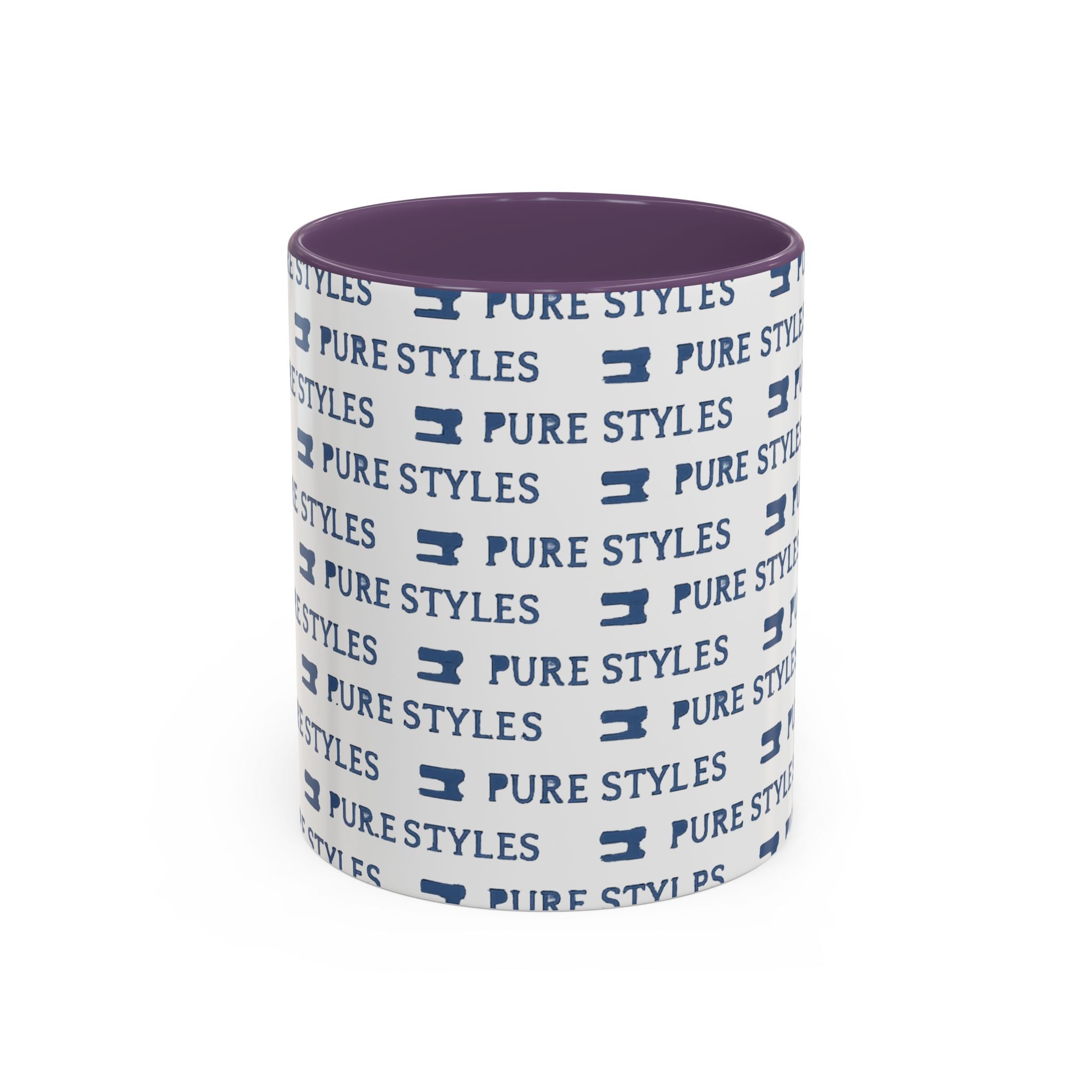 Stylish Accent Coffee Mug for Home or Office, Gift for Coffee Lovers, Modern Ceramic Cup, 11oz & 15oz Sizes