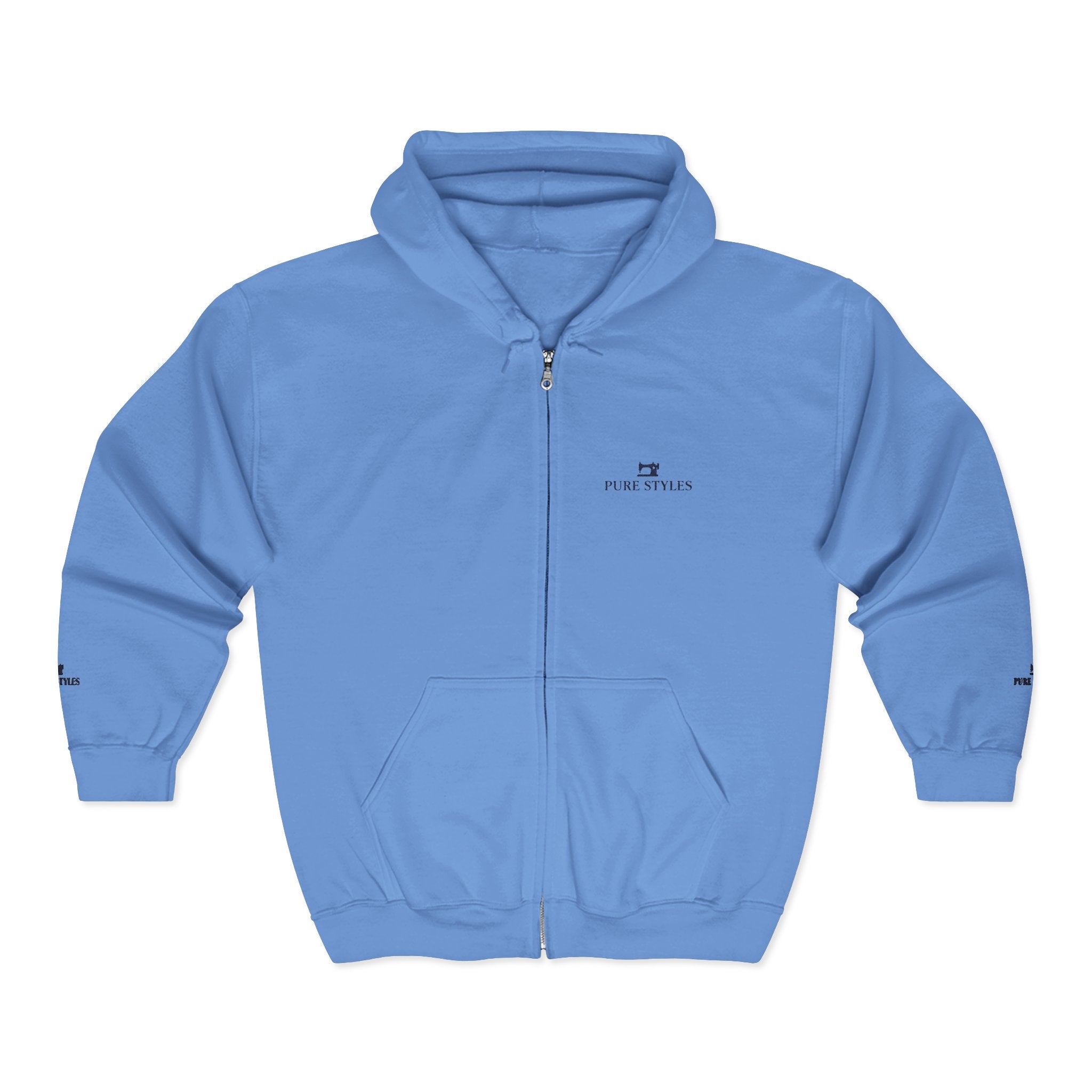 Cozy Unisex Zip Hooded Sweatshirt | Casual Comfort Wear for All Seasons, Ideal Hiking, Layering, Gift