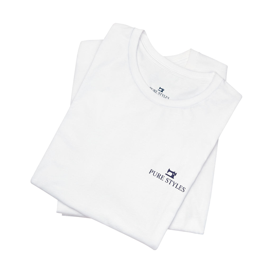 Chic Unisex Jersey Tee, Casual Wear, Comfortable Everyday Shirt, Gift for Friends, Summer Style, Minimalist Fashion