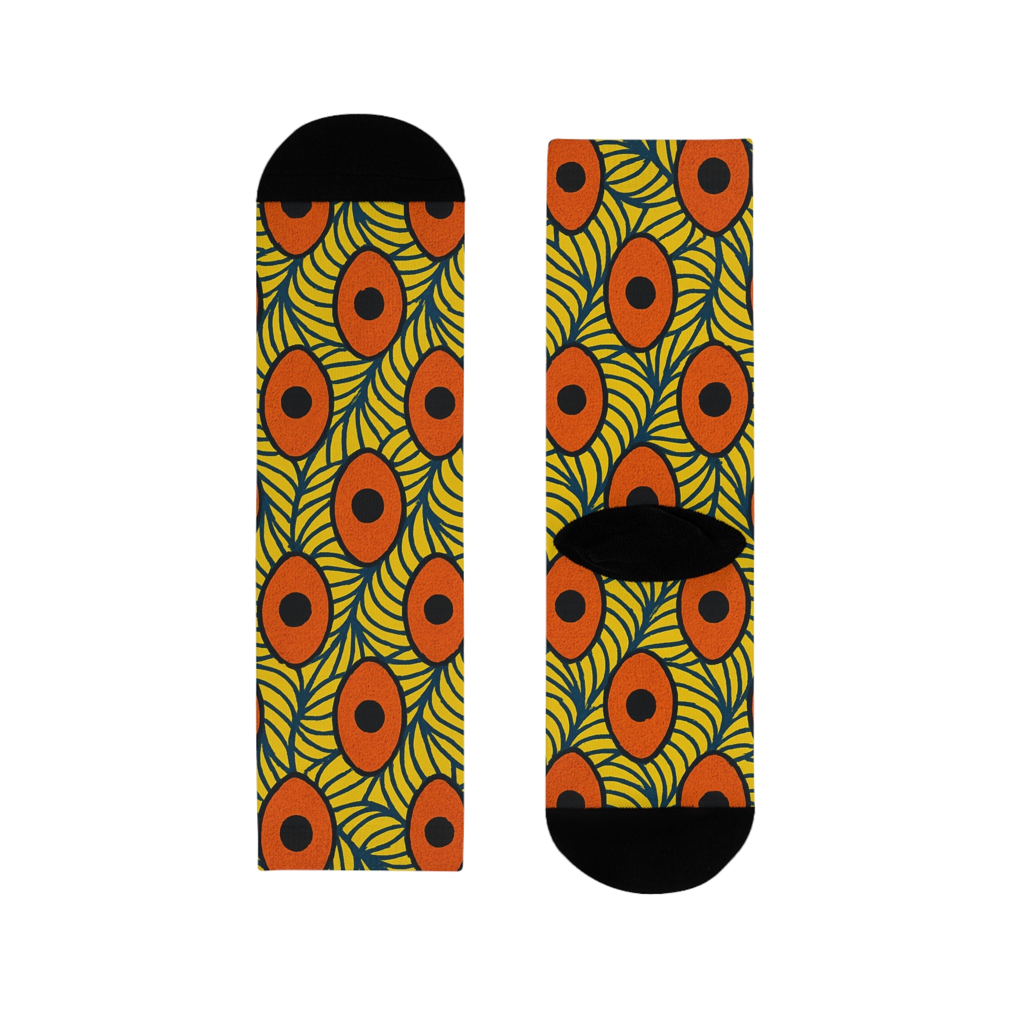 Vibrant Sublimation Crew Socks | Colorful Funky Socks, Unique Gift for Fashion Lovers, Cozy Everyday Wear, Perfect for Holidays, Festivals