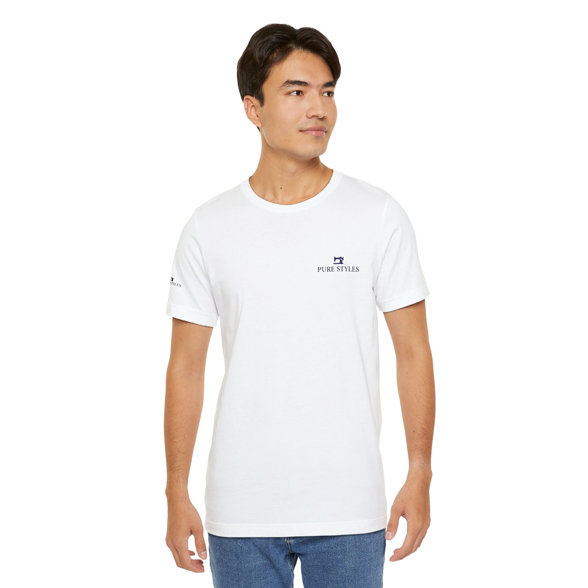 Minimalist Unisex Jersey Tee - Casual, Everyday Wear, Graphic Tee, Comfortable, Gift for Him/Her