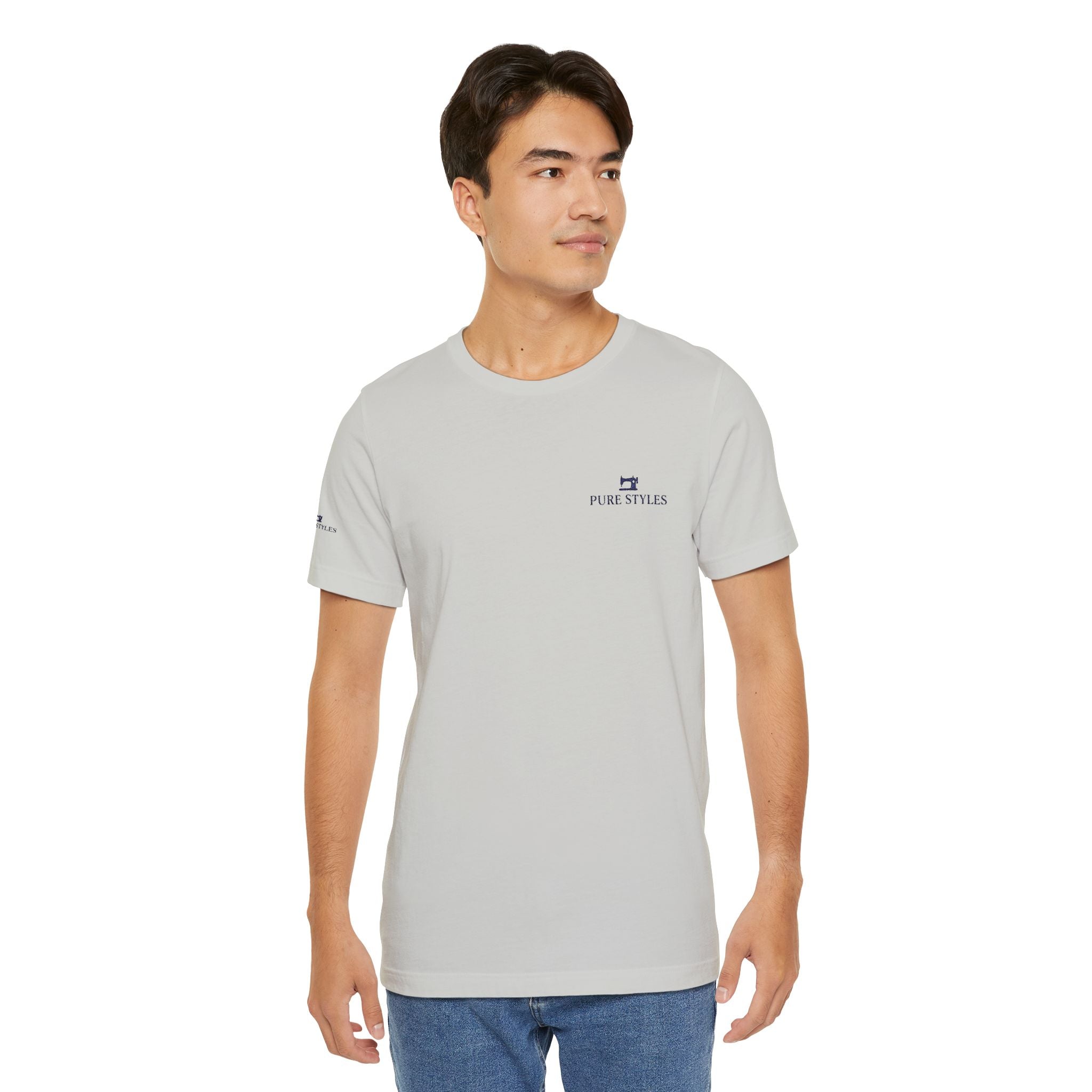Minimalist Unisex Jersey Tee - Casual, Everyday Wear, Graphic Tee, Comfortable, Gift for Him/Her