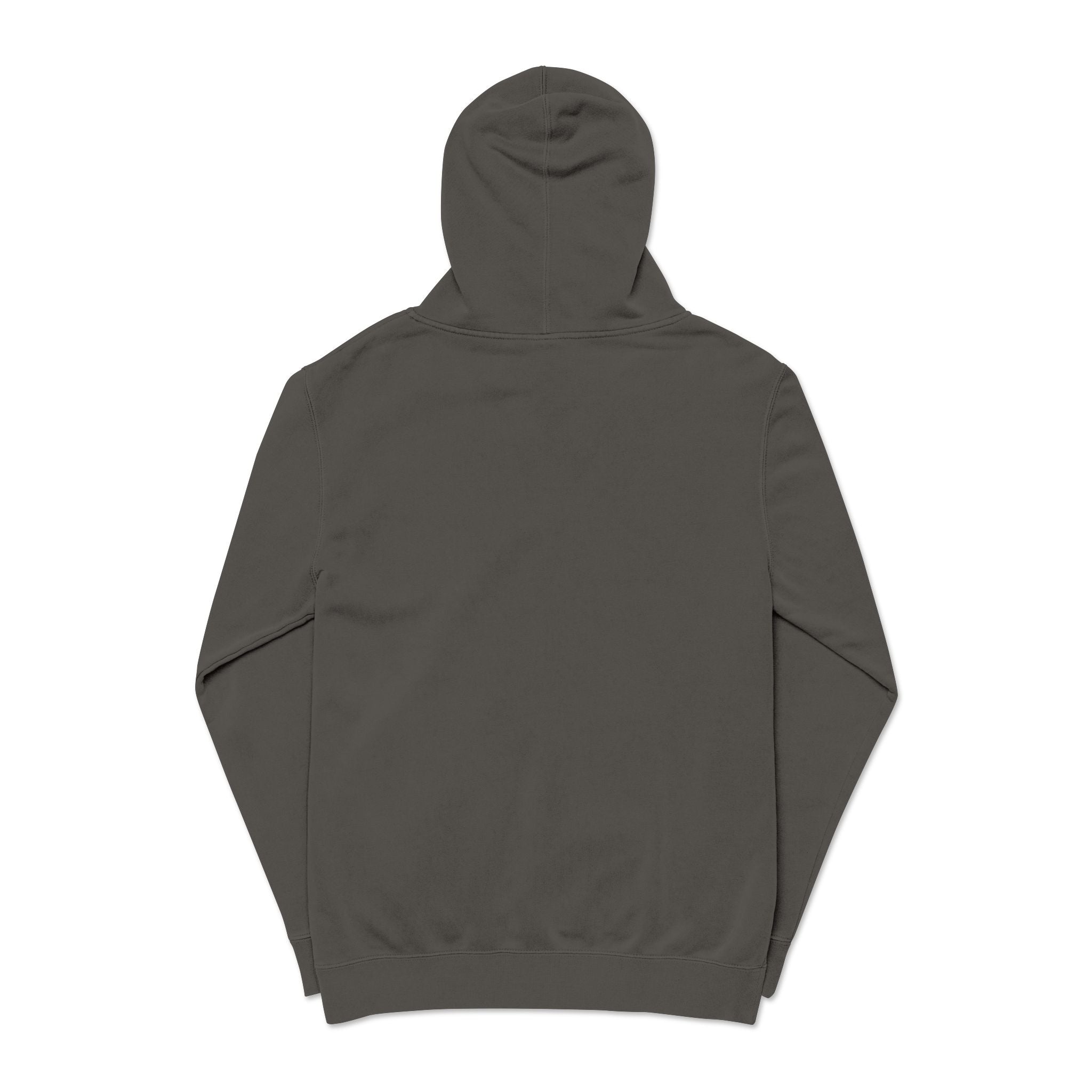 Cozy Embroidered Pigment-Dyed Unisex Hoodie, Casual Wear, Perfect Gift, Streetwear, Fall Fashion, Everyday Comfort