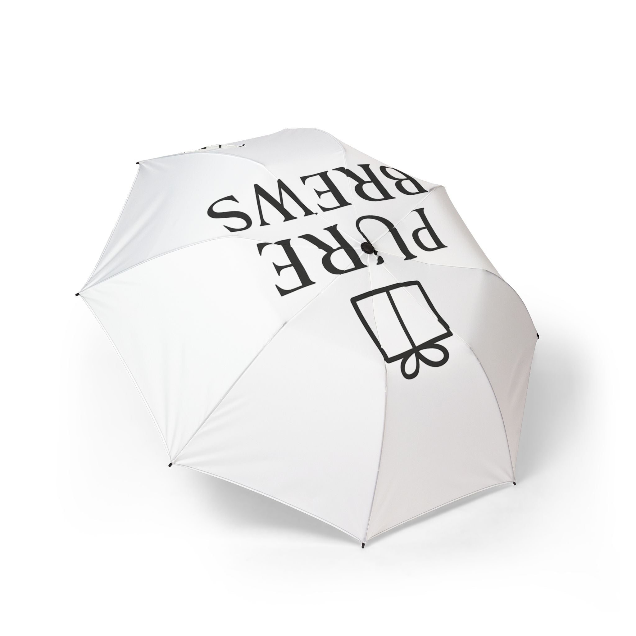 Chic Semi-Automatic Foldable Umbrella, Stylish Rain Gear, Travel Umbrella, Gift for Her, Lightweight Compact Umbrella