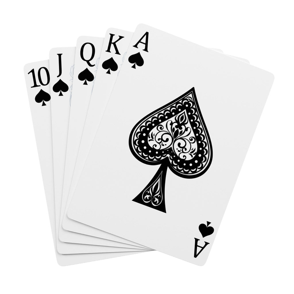 Elegant Poker Playing Cards Set, Game Night Essentials, Stylish Gift for Gamers, Unique Party Favor, Fun Home Decor