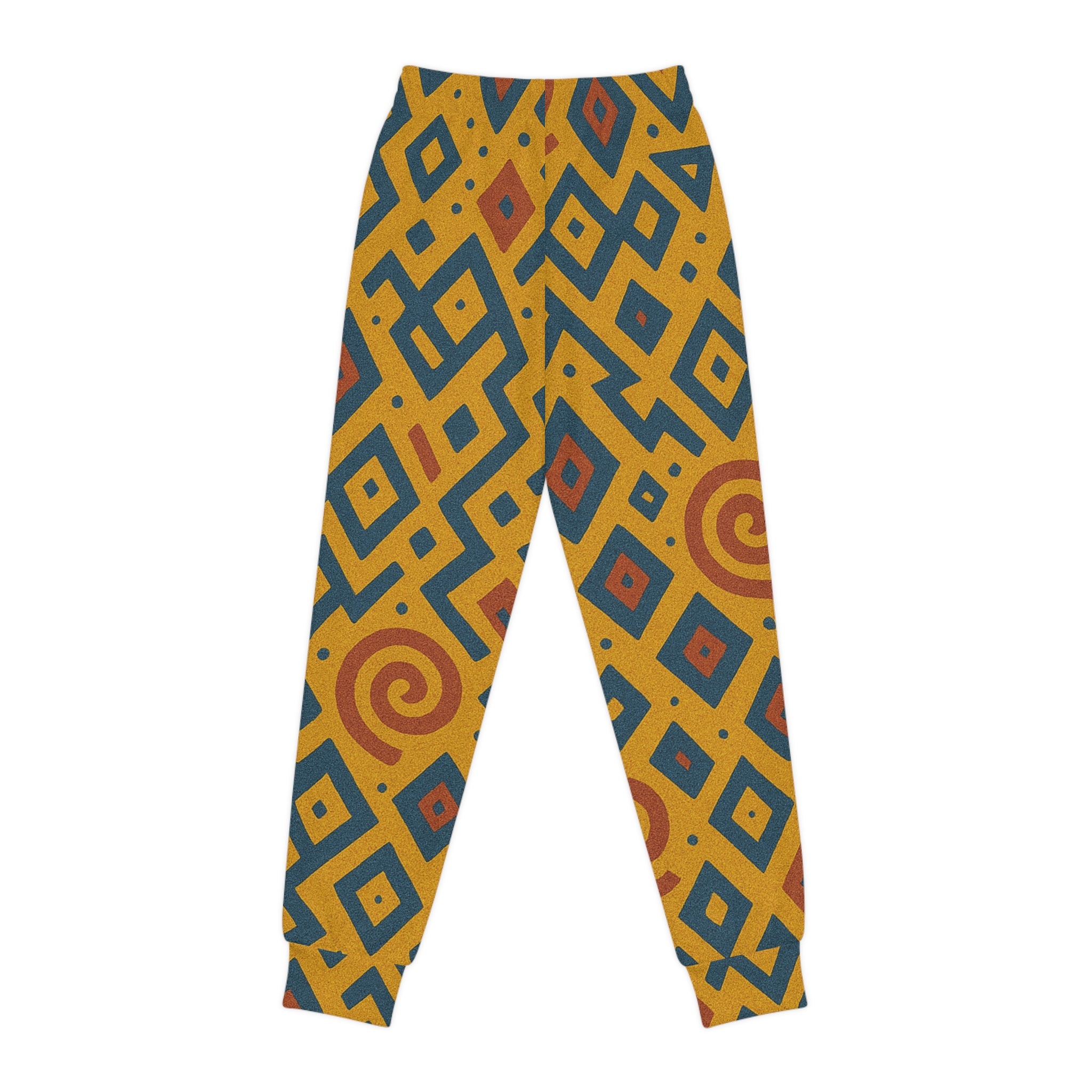 Trendy Youth Joggers - Colorful AOP Design, Perfect for Play, Casual Outfits, Gifts, Everyday Wear, Active Kids