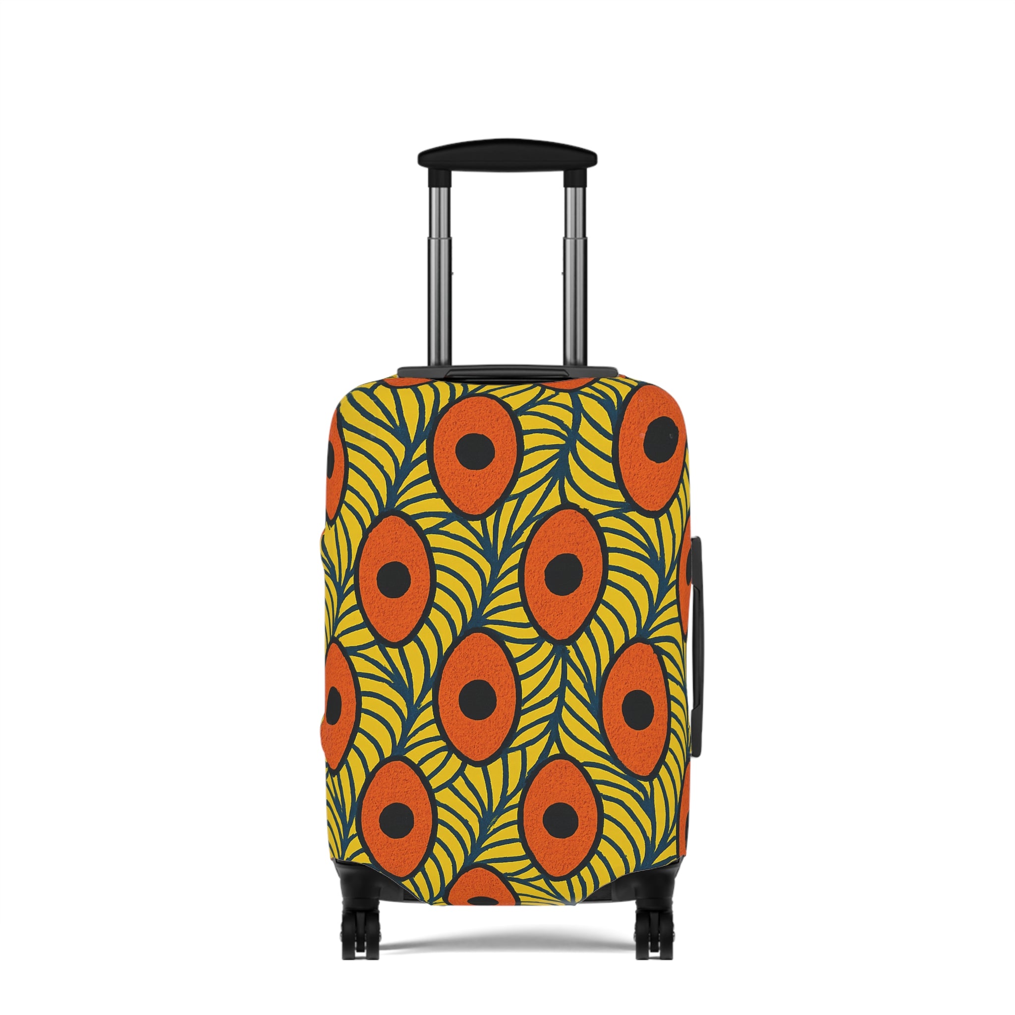 Vibrant Luggage Cover for Unique Travel Style, Colorful Travel Accessory, Suitcase Protector, Gift for Travelers, Vacation Essentials