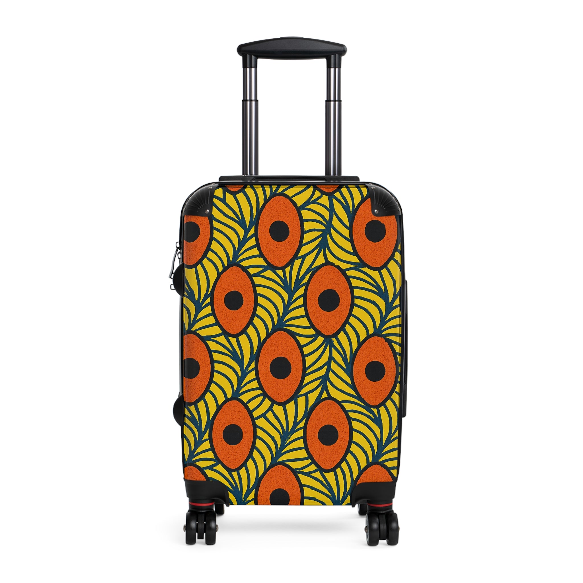 Vibrant Patterned Suitcase for Travelers, Luggage, Travel Gear, Gifts for Adventurers, Unique Travel Accessories