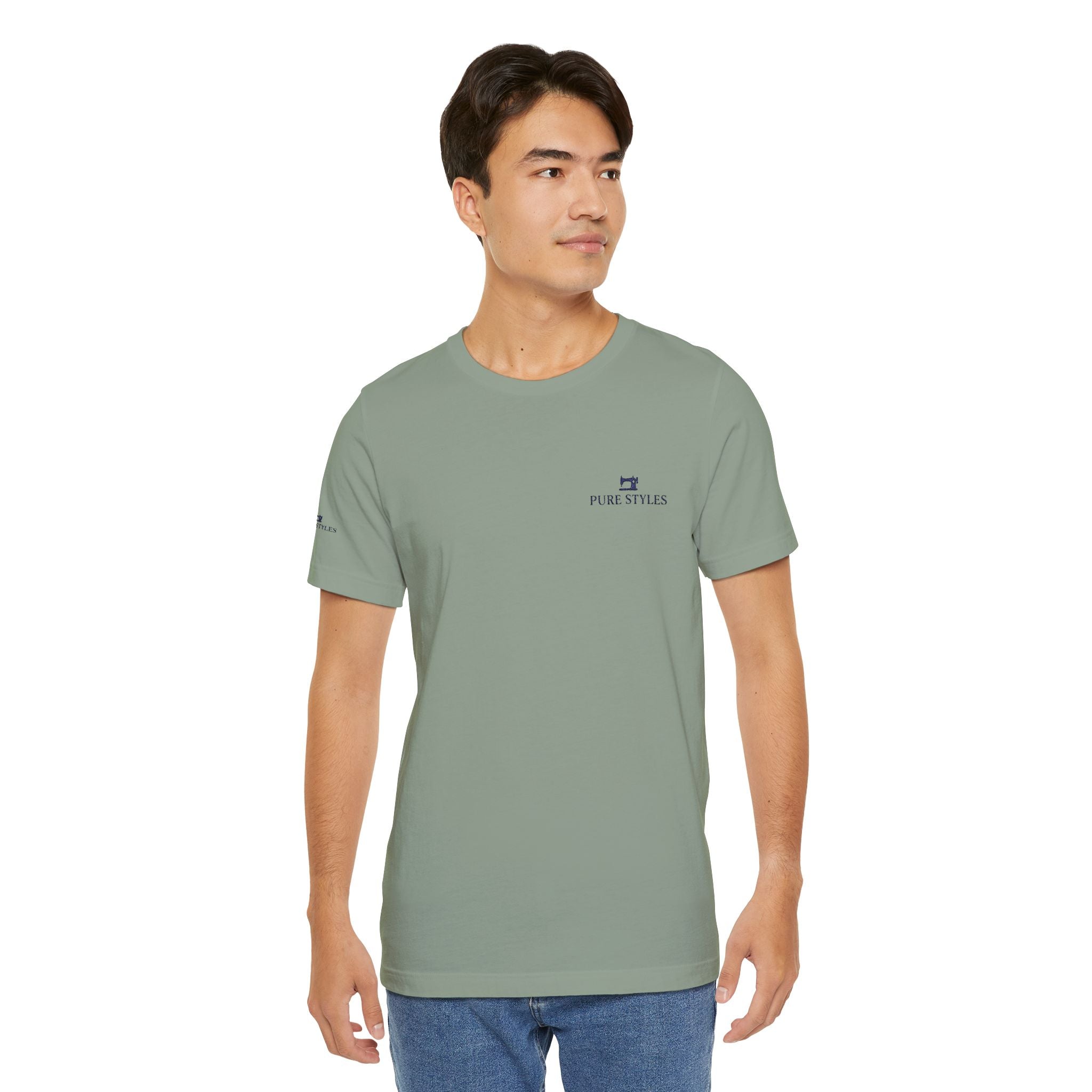 Minimalist Unisex Jersey Tee - Casual, Everyday Wear, Graphic Tee, Comfortable, Gift for Him/Her