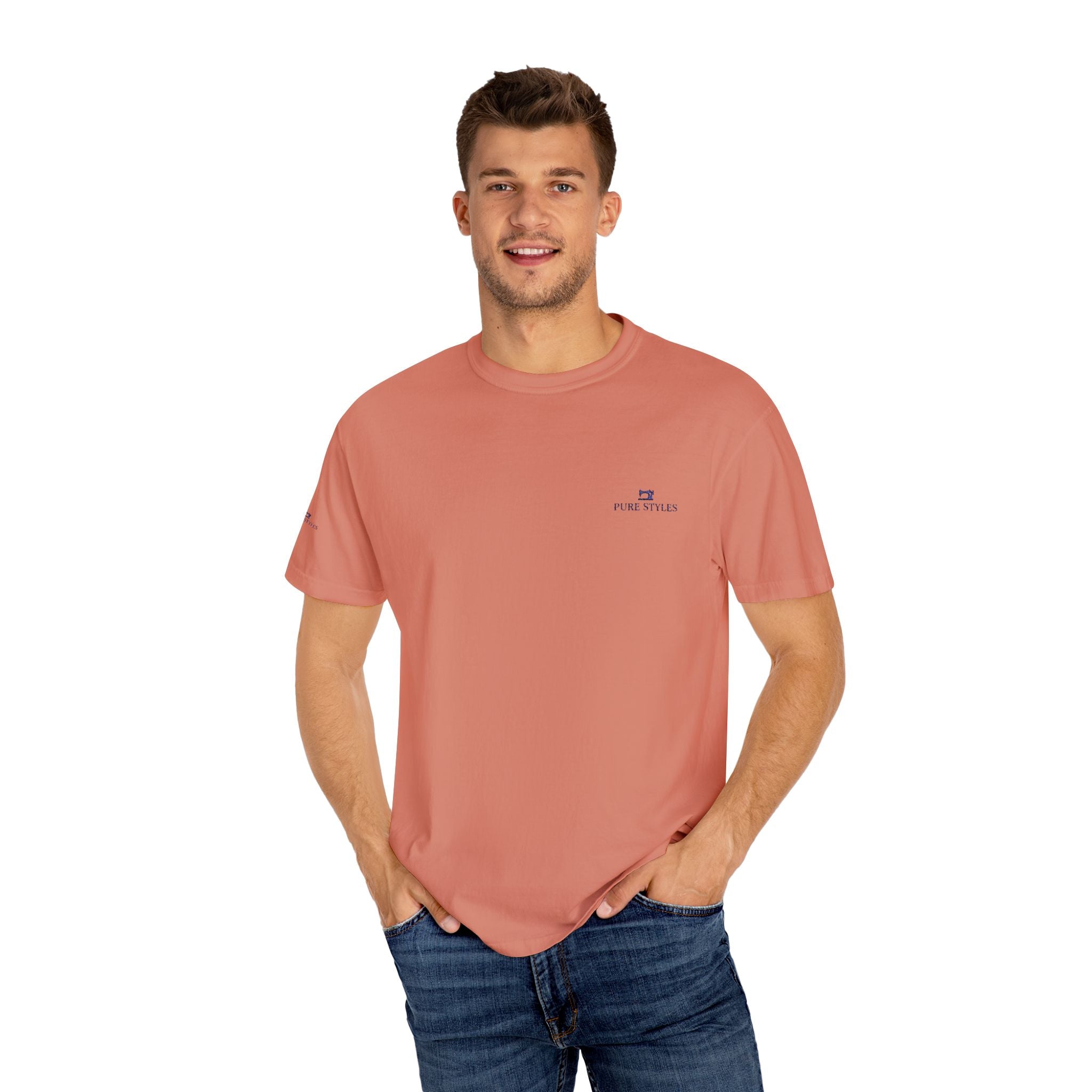 Garment-Dyed T-Shirt for Everyday Style, Relaxed Fit Tee, Unisex Casual Wear, Versatile Summer Top, Gift for Friends