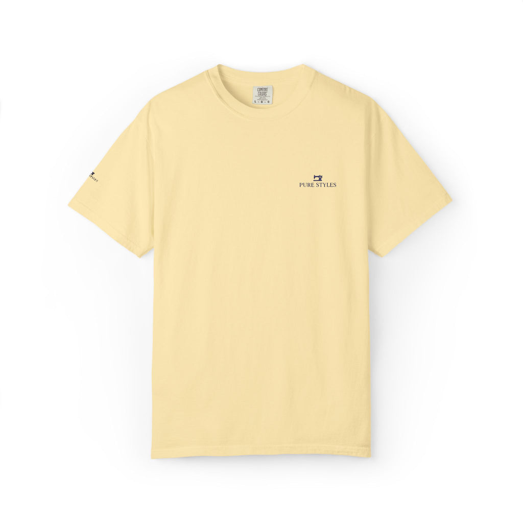 Garment-Dyed T-Shirt for Everyday Style, Relaxed Fit Tee, Unisex Casual Wear, Versatile Summer Top, Gift for Friends